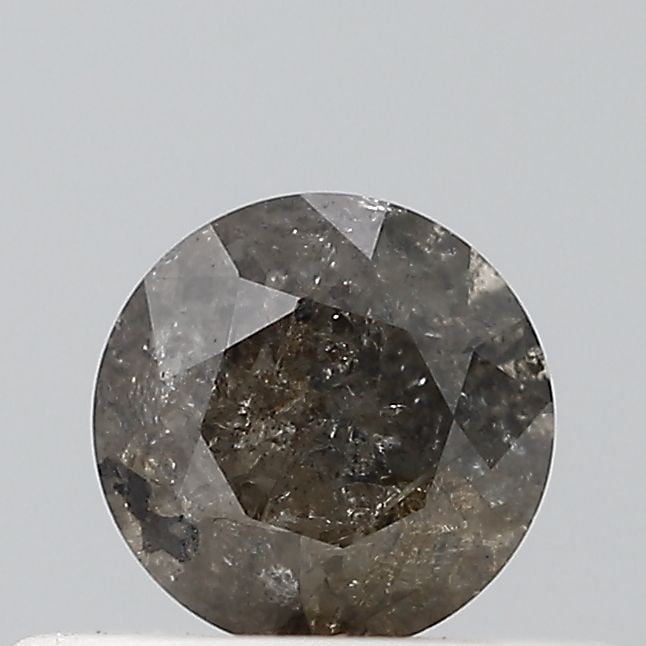 Loose Diamond - ROUND 0.34ct Salt and Pepper VS1: Loose Diamond - ROUND 0.34ct Salt and Pepper VS1 Source: Natural Shape: ROUND Carats: 0.34 Color: Salt and Pepper Certification: NONE Video: