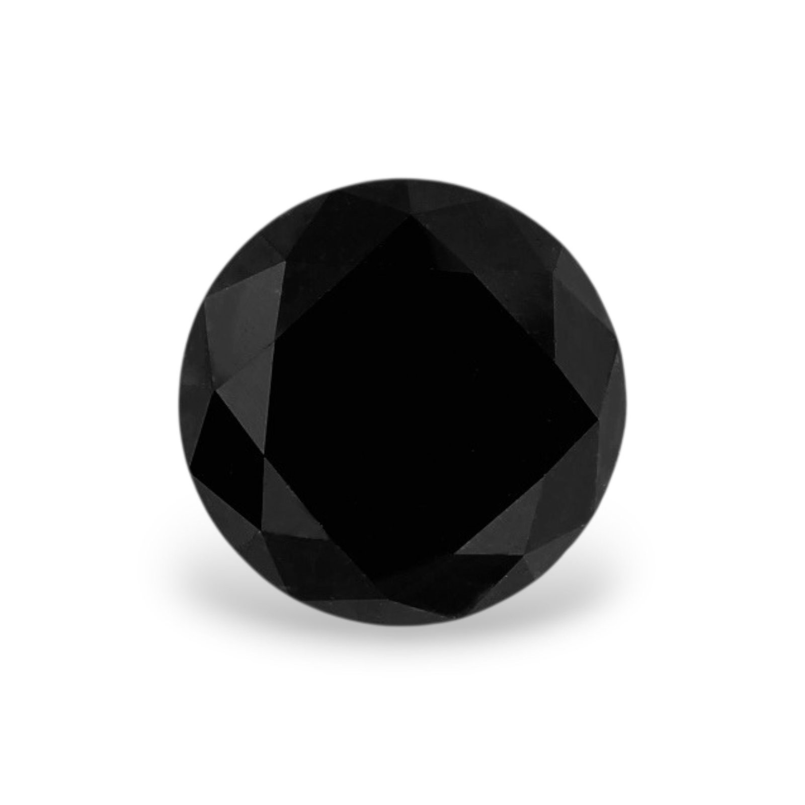 Loose Diamond - ROUND 6.23ct Fancy Black: Loose Diamond - ROUND 6.23ct Fancy Black Source: Natural Shape: ROUND Carats: 6.23 Color: Fancy Black Certification: IGI Video: