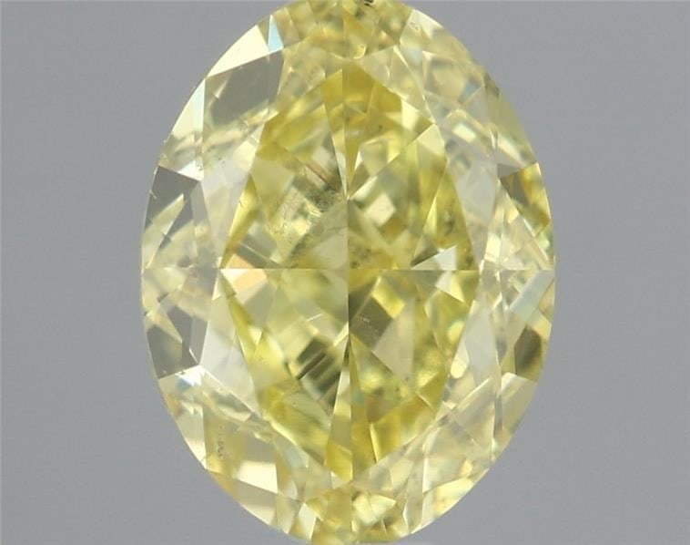 Loose Diamond - OVAL 0.78ct Fancy Intense Yellow SI1: Loose Diamond - OVAL 0.78ct Fancy Intense Yellow SI1 Source: Natural Shape: OVAL Carats: 0.78 Color: Fancy Intense Yellow Certification: GIA Video: