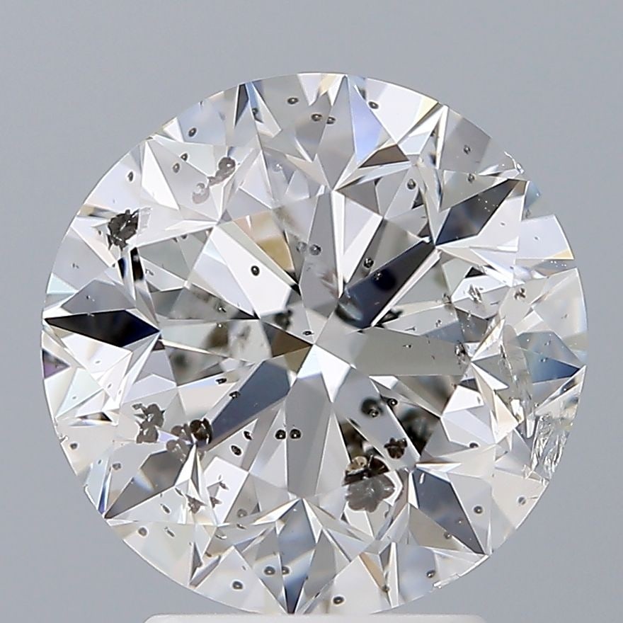 Loose Diamond - ROUND 3.0ct G I1: Loose Diamond - ROUND 3.0ct G I1 Source: Natural Shape: ROUND Carats: 3.0 Color: G Clarity: I1 Certification: GIA Video: