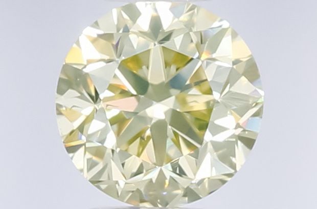 Loose Diamond - ROUND 0.5ct Fancy Light Yellow: Loose Diamond - ROUND 0.5ct Fancy Light Yellow Source: Natural Shape: ROUND Carats: 0.5 Color: Fancy Light Yellow Certification: GIA Video: