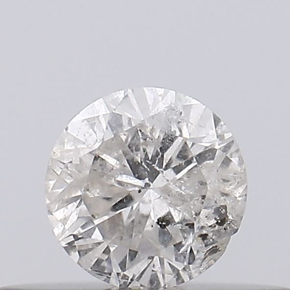 Loose Diamond - ROUND 0.25ct Salt and Pepper I3: Loose Diamond - ROUND 0.25ct Salt and Pepper I3 Source: Natural Shape: ROUND Carats: 0.25 Color: Salt and Pepper Certification: NONE Video: