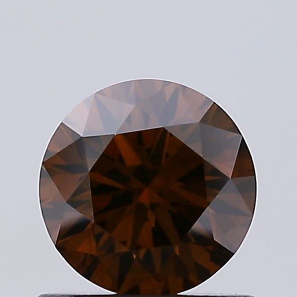 Loose Diamond - ROUND 0.66ct Fancy Reddish Brown VS1 (1 of 1)