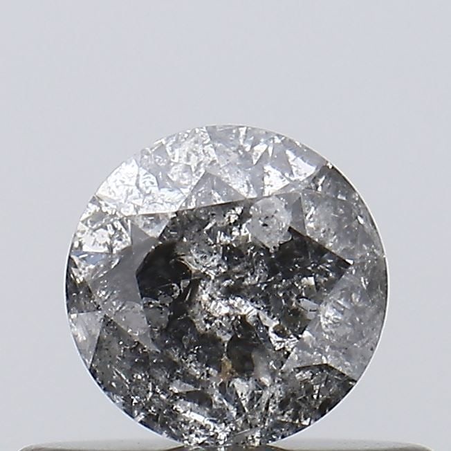 Loose Diamond - ROUND 0.36ct Salt and Pepper I3: Loose Diamond - ROUND 0.36ct Salt and Pepper I3 Source: Natural Shape: ROUND Carats: 0.36 Color: Salt and Pepper Certification: NONE Video: