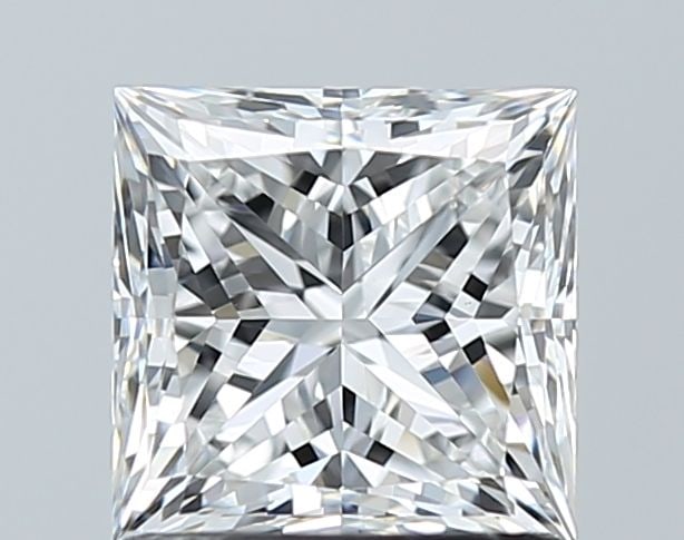 Loose Diamond - PRINCESS 1.3ct E VS1: Loose Diamond - PRINCESS 1.3ct E VS1 Source: Natural Shape: PRINCESS Carats: 1.3 Color: E Clarity: VS1 Certification: GIA The Diamond Depot Guarantee: All items in this auction are guaranteed to be 10