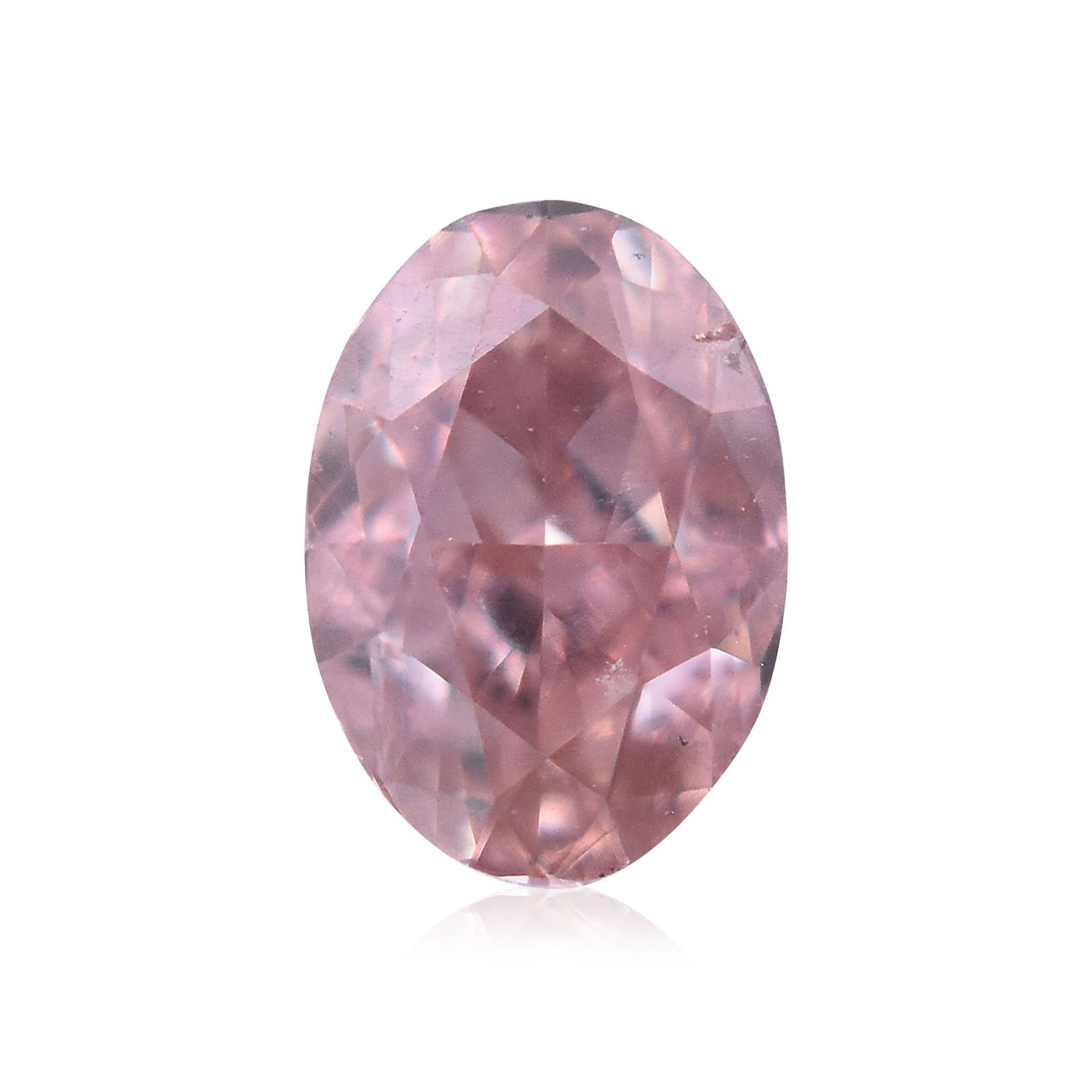 Loose Diamond - OVAL 0.14ct Fancy Orangey Pink: Loose Diamond - OVAL 0.14ct Fancy Orangey Pink Source: Natural Shape: OVAL Carats: 0.14 Color: Fancy Orangey Pink Certification: GIA Video: