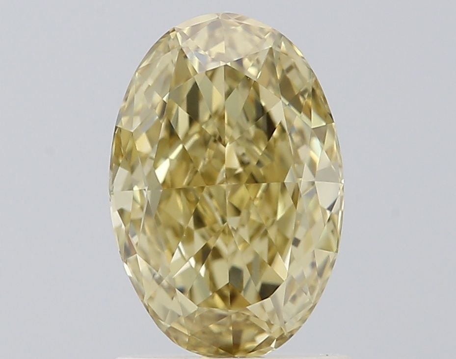 Loose Diamond - OVAL 1.0ct Fancy Deep Brownish Greenish Yellow VVS2: Loose Diamond - OVAL 1.0ct Fancy Deep Brownish Greenish Yellow VVS2 Source: Natural Shape: OVAL Carats: 1.0 Color: Fancy Deep Brownish Greenish Yellow Certification: GIA Video: