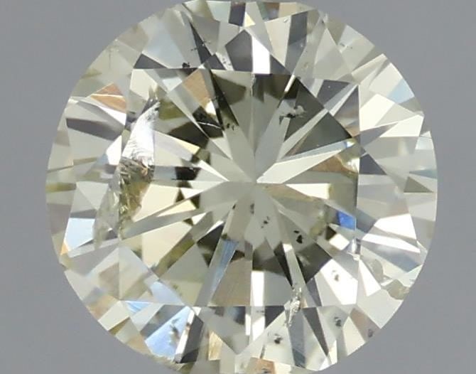 Loose Diamond - ROUND 0.55ct Fancy Light Greenish Yellow: Loose Diamond - ROUND 0.55ct Fancy Light Greenish Yellow Source: Natural Shape: ROUND Carats: 0.55 Color: Fancy Light Greenish Yellow Certification: GIA Video: