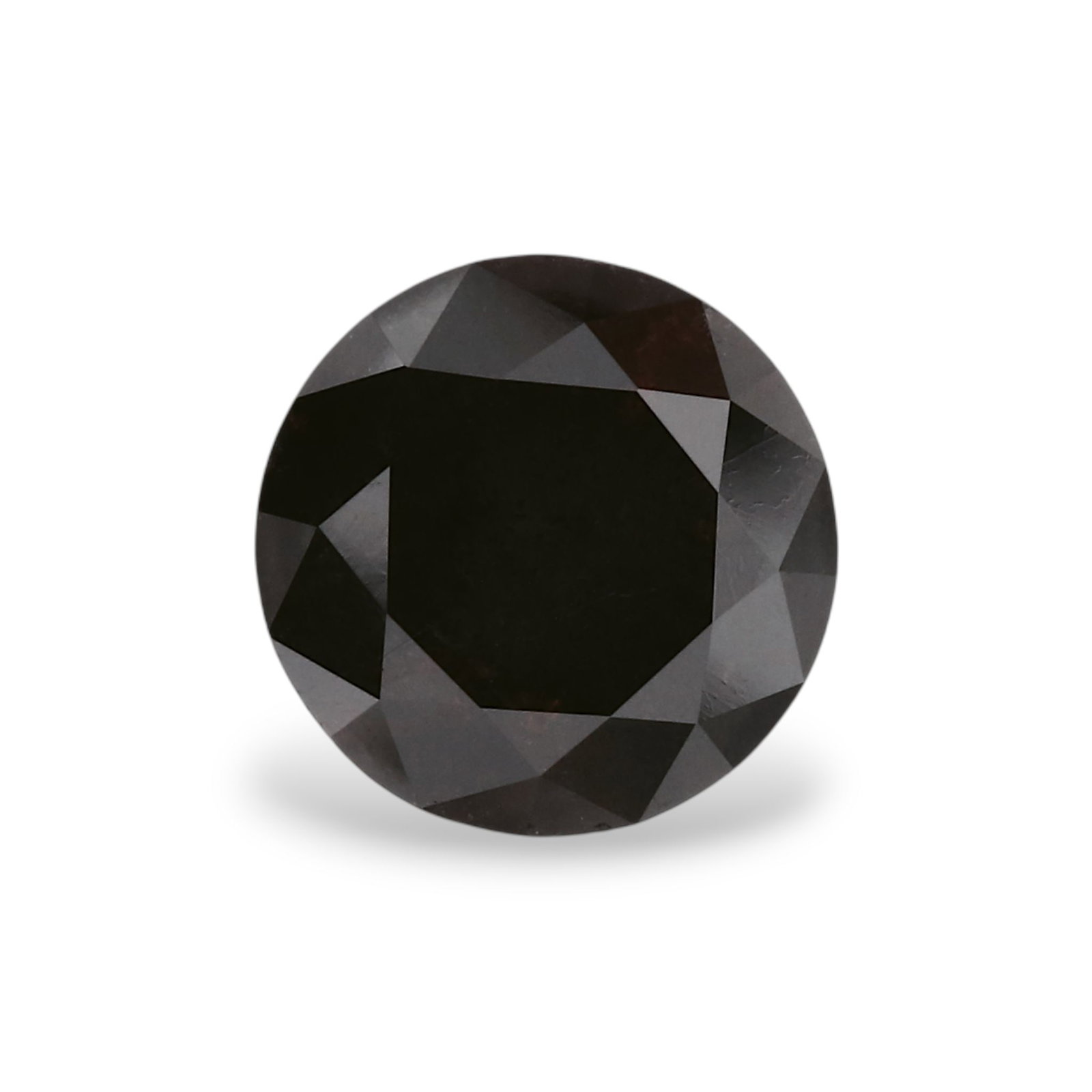 Loose Diamond - ROUND 1.48ct Fancy Black VVS2: Loose Diamond - ROUND 1.48ct Fancy Black VVS2 Source: Natural Shape: ROUND Carats: 1.48 Color: Fancy Black Certification: GIA Video: