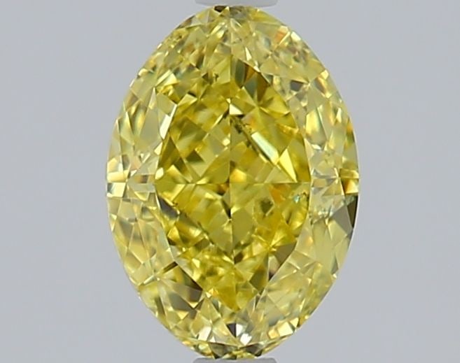 Loose Diamond - OVAL 1.23ct Fancy Intense Yellow SI1: Loose Diamond - OVAL 1.23ct Fancy Intense Yellow SI1 Source: Natural Shape: OVAL Carats: 1.23 Color: Fancy Intense Yellow Certification: GIA Video: