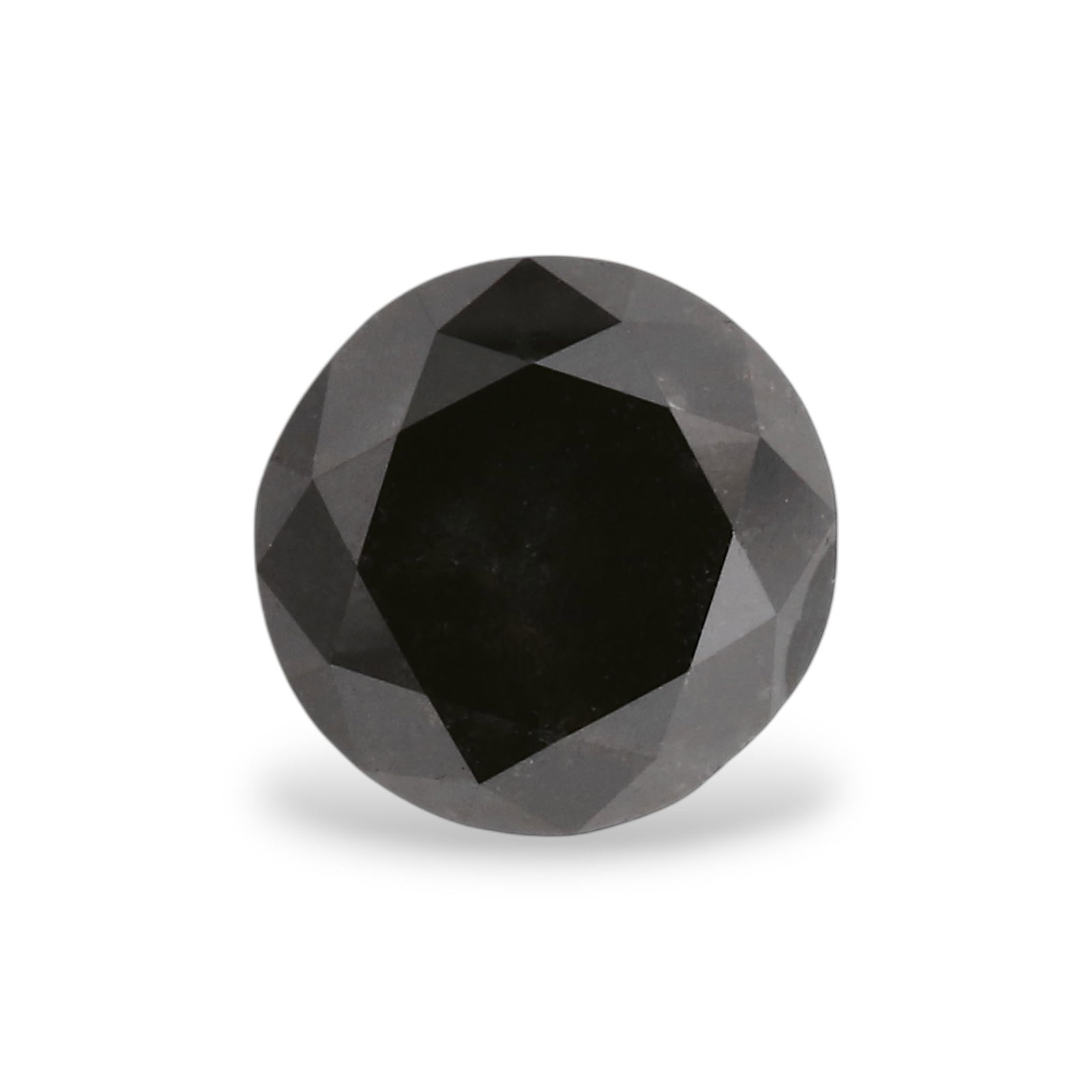 Loose Diamond - ROUND 0.98ct Fancy Black VVS2: Loose Diamond - ROUND 0.98ct Fancy Black VVS2 Source: Natural Shape: ROUND Carats: 0.98 Color: Fancy Black Certification: GIA Video: