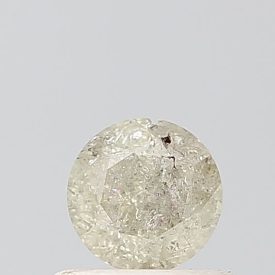 Loose Diamond - ROUND 0.43ct Salt and Pepper I2: Loose Diamond - ROUND 0.43ct Salt and Pepper I2 Source: Natural Shape: ROUND Carats: 0.43 Color: Salt and Pepper Certification: NONE Video: