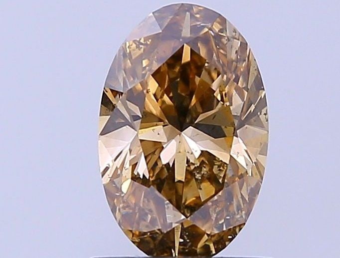 Loose Diamond - OVAL 1.07ct Champagne VS2: Loose Diamond - OVAL 1.07ct Champagne VS2 Source: Natural Shape: OVAL Carats: 1.07 Color: Champagne Certification: OTHER The Diamond Depot Guarantee: All items in this auction are guaranteed to be 100