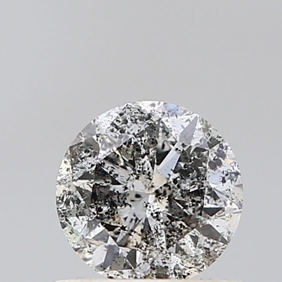 Loose Diamond - ROUND 0.62ct Salt and Pepper VVS2: Loose Diamond - ROUND 0.62ct Salt and Pepper VVS2 Source: Natural Shape: ROUND Carats: 0.62 Color: Salt and Pepper Certification: NONE Video: