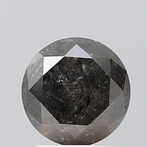 Loose Diamond - ROUND 1.84ct Salt and Pepper VVS2: Loose Diamond - ROUND 1.84ct Salt and Pepper VVS2 Source: Natural Shape: ROUND Carats: 1.84 Color: Salt and Pepper Certification: NONE Video: