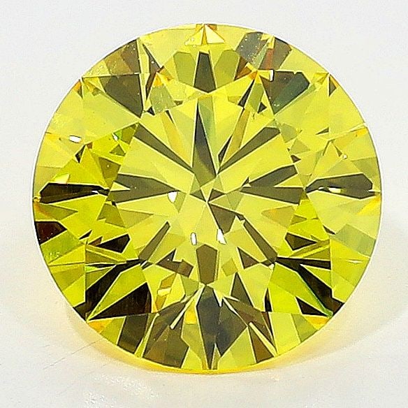 Loose Diamond - ROUND 1.14ct Fancy Vivid Yellow VS1: Loose Diamond - ROUND 1.14ct Fancy Vivid Yellow VS1 Source: Natural Shape: ROUND Carats: 1.14 Color: Fancy Vivid Yellow Certification: GIA The Diamond Depot Guarantee: All items in this auction are gu