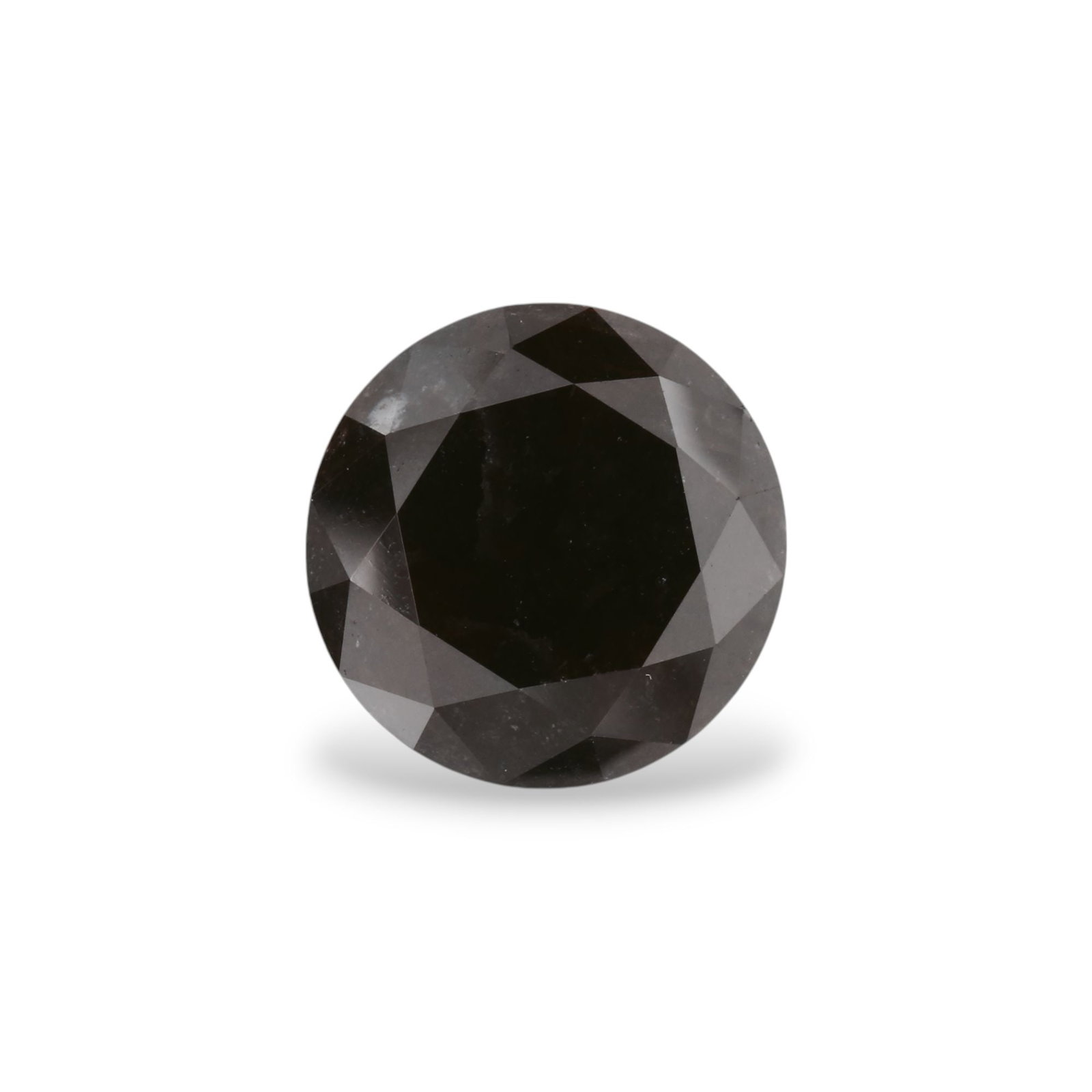 Loose Diamond - ROUND 4.65ct Fancy Black VVS2: Loose Diamond - ROUND 4.65ct Fancy Black VVS2 Source: Natural Shape: ROUND Carats: 4.65 Color: Fancy Black Certification: GIA Video: