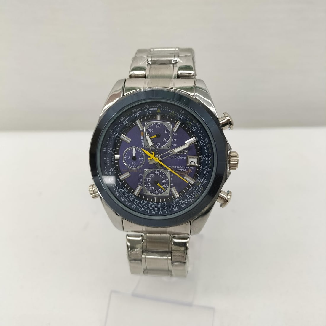 Citizen Promaster Blue Angels mens Eco-Drive chronograph wristwatch Japan (1 of 8)