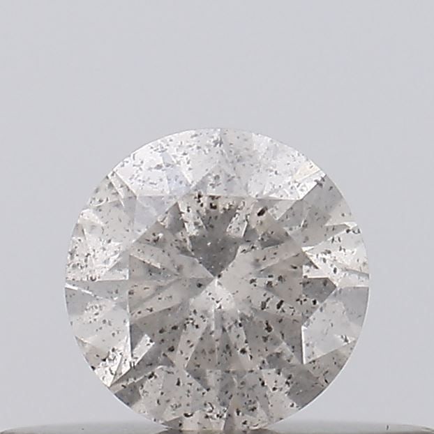Loose Diamond - ROUND 0.23ct Salt and Pepper I3: Loose Diamond - ROUND 0.23ct Salt and Pepper I3 Source: Natural Shape: ROUND Carats: 0.23 Color: Salt and Pepper Certification: NONE Video: