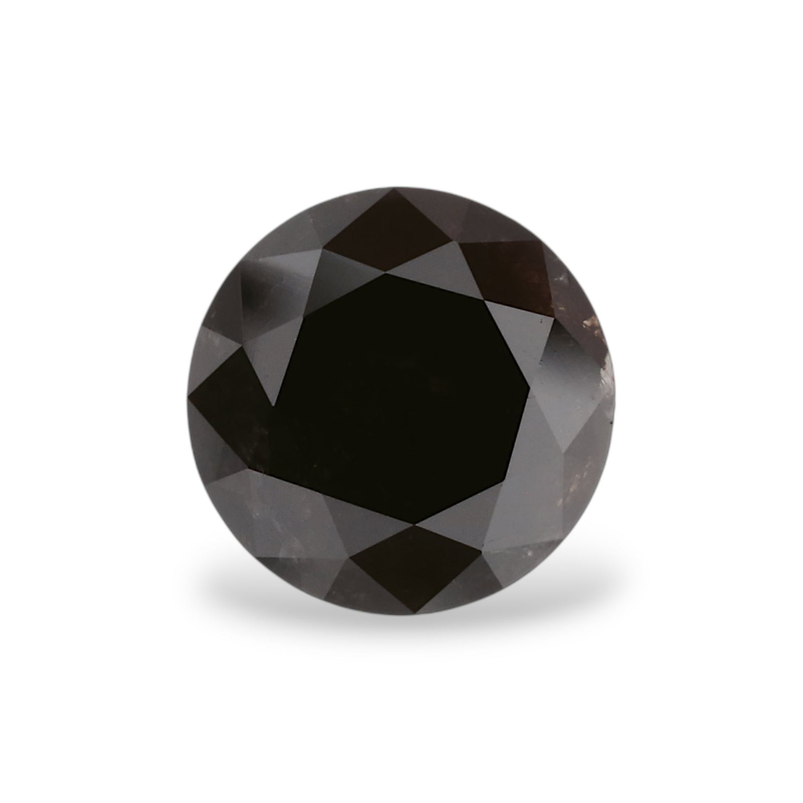 Loose Diamond - ROUND 1.57ct Fancy Black VVS2: Loose Diamond - ROUND 1.57ct Fancy Black VVS2 Source: Natural Shape: ROUND Carats: 1.57 Color: Fancy Black Certification: GIA Video: