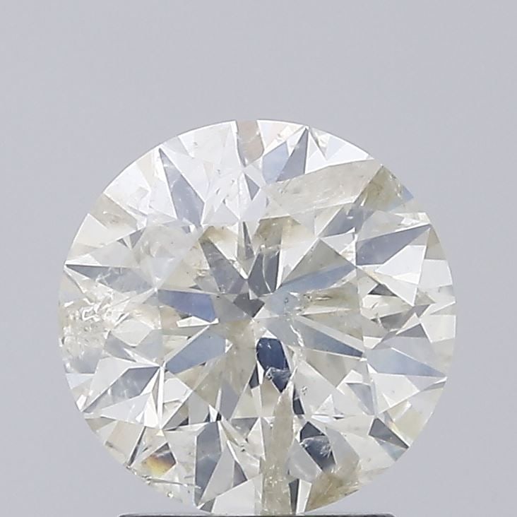 Loose Diamond - ROUND 2.25ct J I1: Loose Diamond - ROUND 2.25ct J I1 Source: Natural Shape: ROUND Carats: 2.25 Color: J Clarity: I1 Certification: IGI Video: