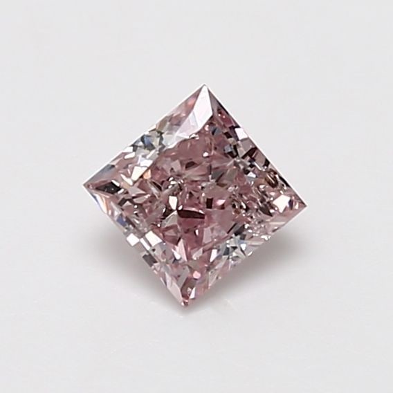 Loose Diamond - PRINCESS 0.53ct Fancy Pink I2: Loose Diamond - PRINCESS 0.53ct Fancy Pink I2 Source: Natural Shape: PRINCESS Carats: 0.53 Color: Fancy Pink Certification: GIA Video: