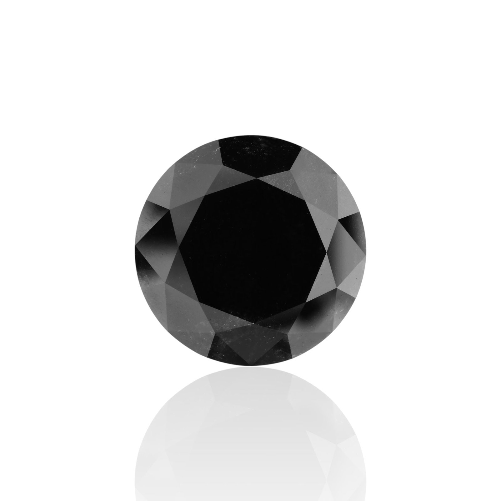 Loose Diamond - ROUND 11.6ct Fancy Black VVS2: Loose Diamond - ROUND 11.6ct Fancy Black VVS2 Source: Natural Shape: ROUND Carats: 11.6 Color: Fancy Black Certification: GIA Video: