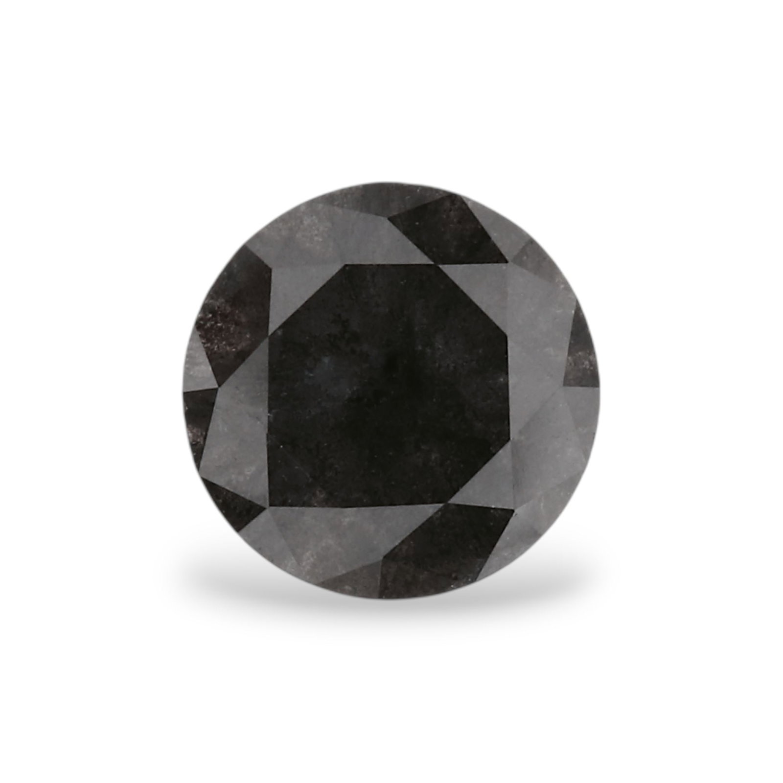 Loose Diamond - ROUND 0.97ct Fancy Black VVS2: Loose Diamond - ROUND 0.97ct Fancy Black VVS2 Source: Natural Shape: ROUND Carats: 0.97 Color: Fancy Black Certification: GIA Video: