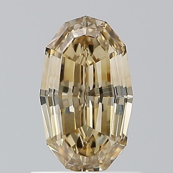 Loose Diamond - OVAL 1.01ct Fancy Light Yellowish Brown VS1: Loose Diamond - OVAL 1.01ct Fancy Light Yellowish Brown VS1 Source: Natural Shape: OVAL Carats: 1.01 Color: Fancy Light Yellowish Brown Certification: GIA Video:
