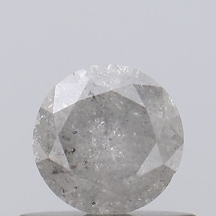 Loose Diamond - ROUND 0.42ct Salt and Pepper I3: Loose Diamond - ROUND 0.42ct Salt and Pepper I3 Source: Natural Shape: ROUND Carats: 0.42 Color: Salt and Pepper Certification: NONE Video: