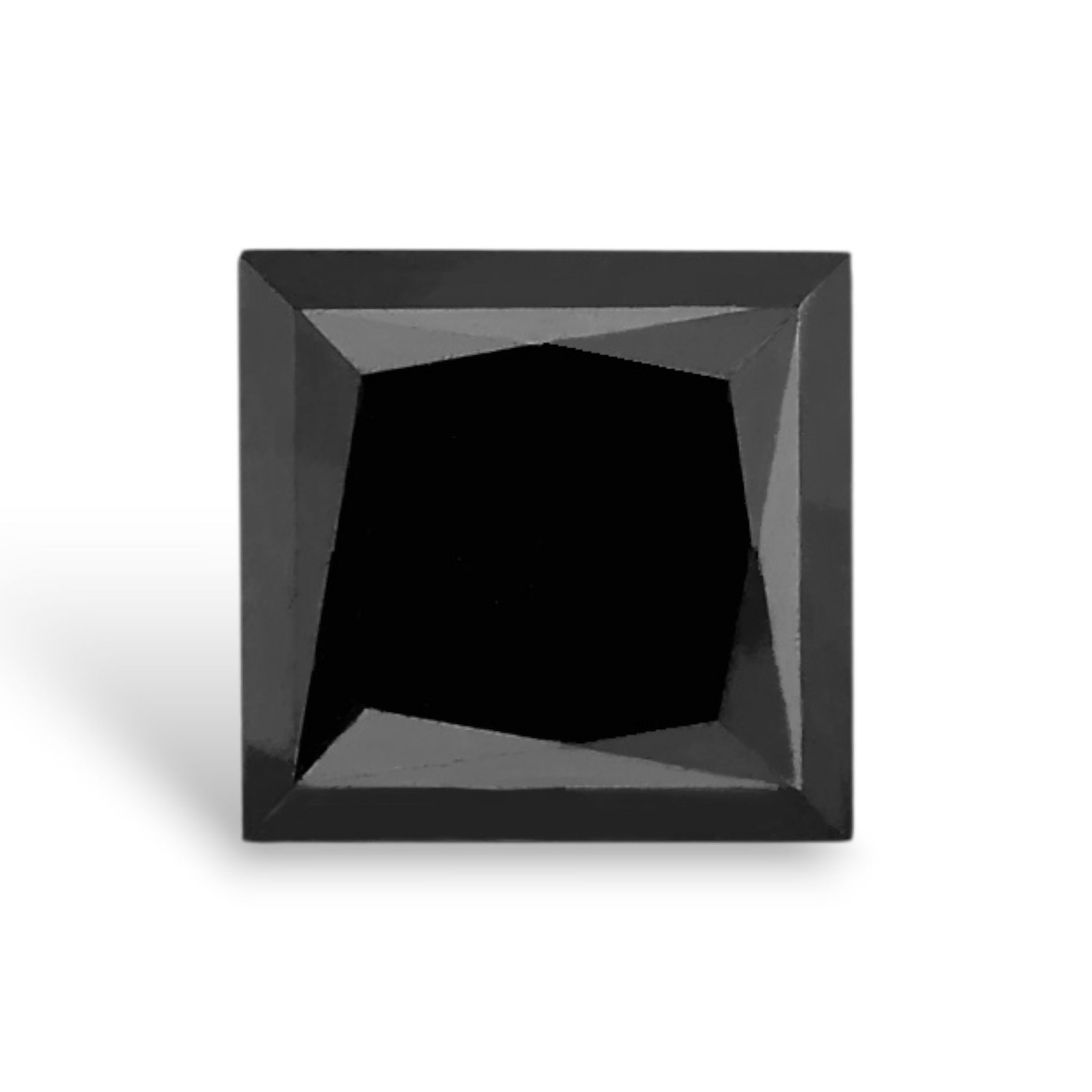 Loose Diamond - PRINCESS 5.21ct Black: Loose Diamond - PRINCESS 5.21ct Black Source: Natural Shape: PRINCESS Carats: 5.21 Color: Black Certification: IGI Video: