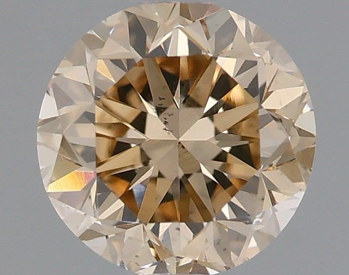 Loose Diamond - ROUND 0.7ct Fancy Light Yellowish Brown (1 of 1)