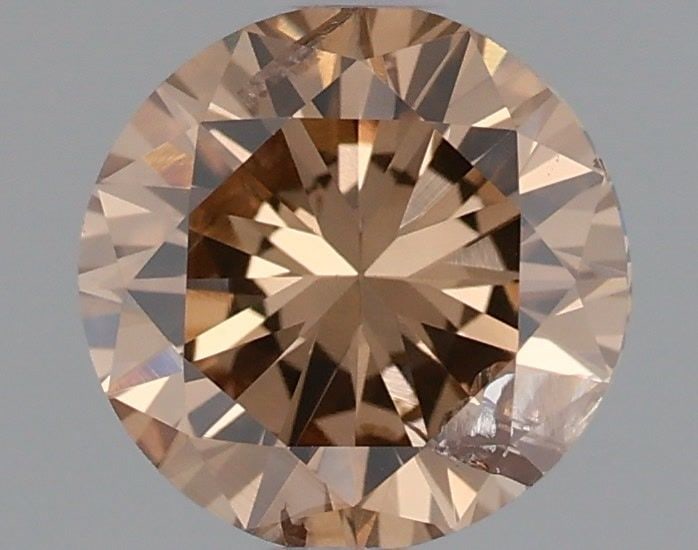 Loose Diamond - ROUND 0.78ct Fancy Dark Yellowish Brown (1 of 1)