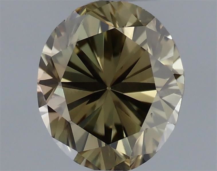 Loose Diamond - OVAL 0.29ct Fancy Dark Greenish Yellow Brown (1 of 1)