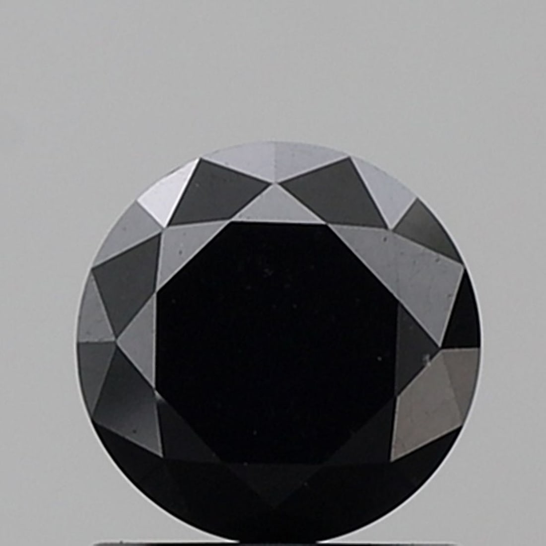 Loose Diamond - ROUND 1.17ct Fancy Black VS1: Loose Diamond - ROUND 1.17ct Fancy Black VS1 Source: Natural Shape: ROUND Carats: 1.17 Color: Fancy Black Certification: NONE Video: