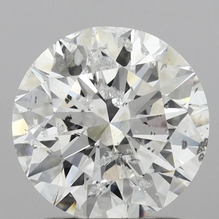 Ideal Loose Diamond - ROUND 1.5ct G I2: Ideal Loose Diamond - ROUND 1.5ct G I2 Source: Natural Shape: ROUND Carats: 1.5 Color: G Clarity: I2 Certification: GSI Video: