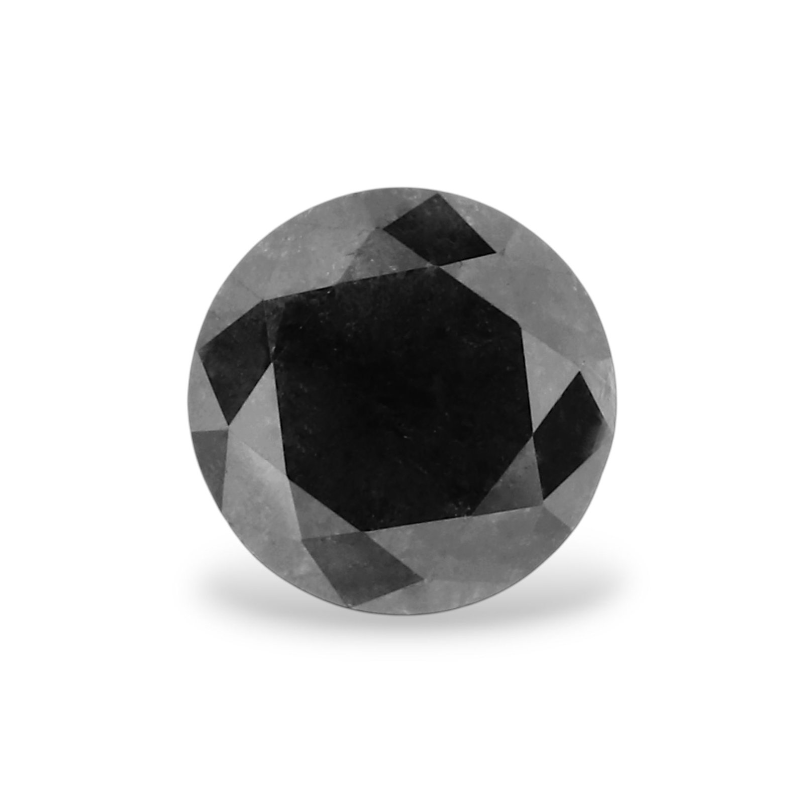Loose Diamond - ROUND 0.95ct Fancy Black VVS2: Loose Diamond - ROUND 0.95ct Fancy Black VVS2 Source: Natural Shape: ROUND Carats: 0.95 Color: Fancy Black Certification: GIA Video:
