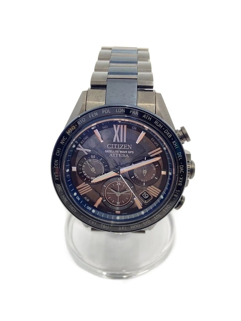 Citizen Attesa ACT Line Black Titanium Wristwatch CC4066-69E: Citizen Attesa ACT Line Black Titanium Wristwatch CC4066-69E This is a Citizen Attesa ACT Line Limited Edition men's wristwatch, crafted from titanium. The watch features a black case and dial, and is