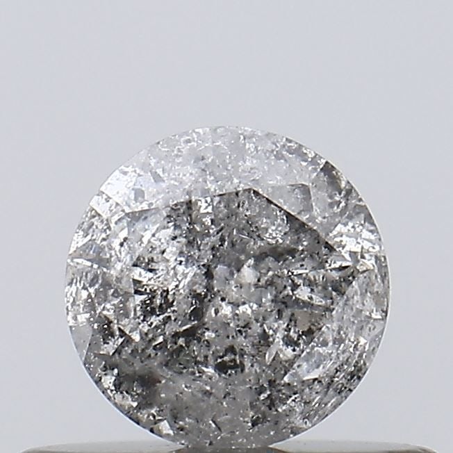 Loose Diamond - ROUND 0.35ct Salt and Pepper I3: Loose Diamond - ROUND 0.35ct Salt and Pepper I3 Source: Natural Shape: ROUND Carats: 0.35 Color: Salt and Pepper Certification: NONE Video: