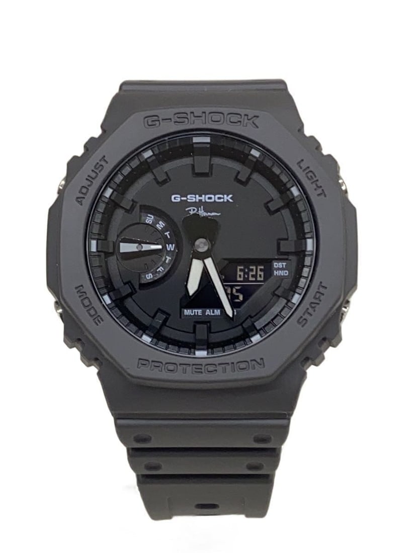 Casio Ron Herman G Shock GA 2100X Black Rubber Wristwatch (1 of 5)
