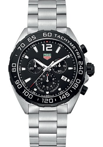 Tag Heuer CAZ1010.BA0842 Formula 1 Quartz Chronograph Watch Black Dial (1 of 5)