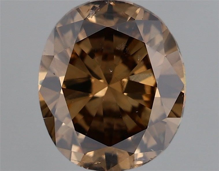 Loose Diamond - OVAL 1.02ct Fancy Dark Yellowish Brown (1 of 1)