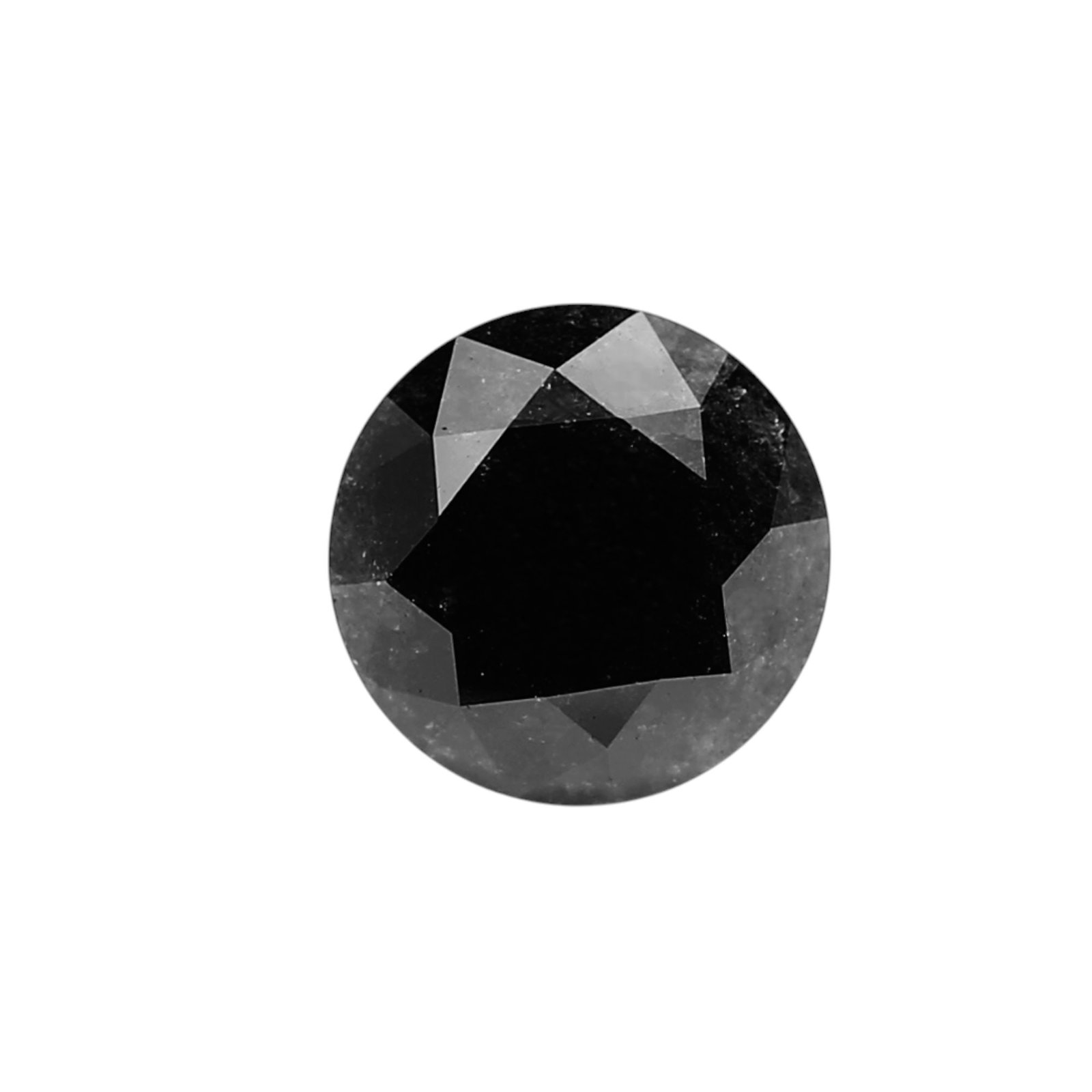 Loose Diamond - ROUND 2.09ct Fancy Black VVS2 (1 of 1)