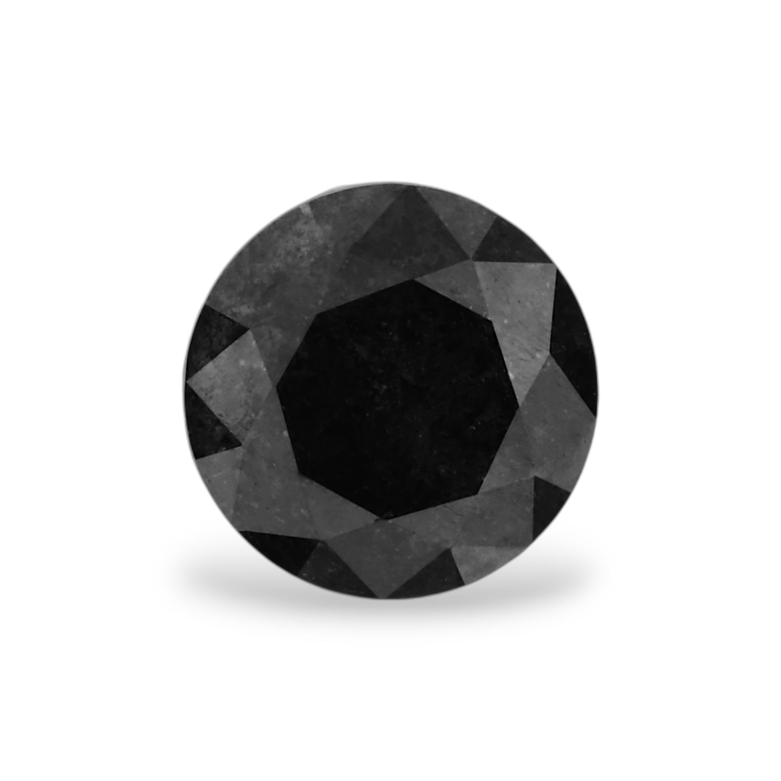 Loose Diamond - ROUND 0.81ct Fancy Black VVS2: Loose Diamond - ROUND 0.81ct Fancy Black VVS2 Source: Natural Shape: ROUND Carats: 0.81 Color: Fancy Black Certification: GIA Video: