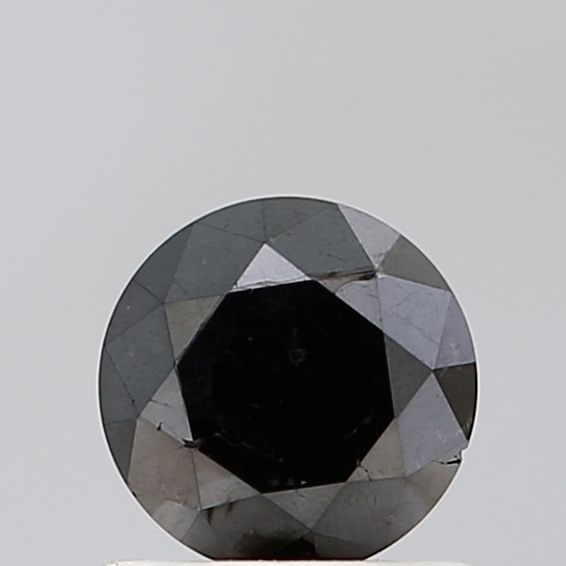 Loose Diamond - ROUND 0.81ct Fancy Black VS1: Loose Diamond - ROUND 0.81ct Fancy Black VS1 Source: Natural Shape: ROUND Carats: 0.81 Color: Fancy Black Certification: NONE Video:
