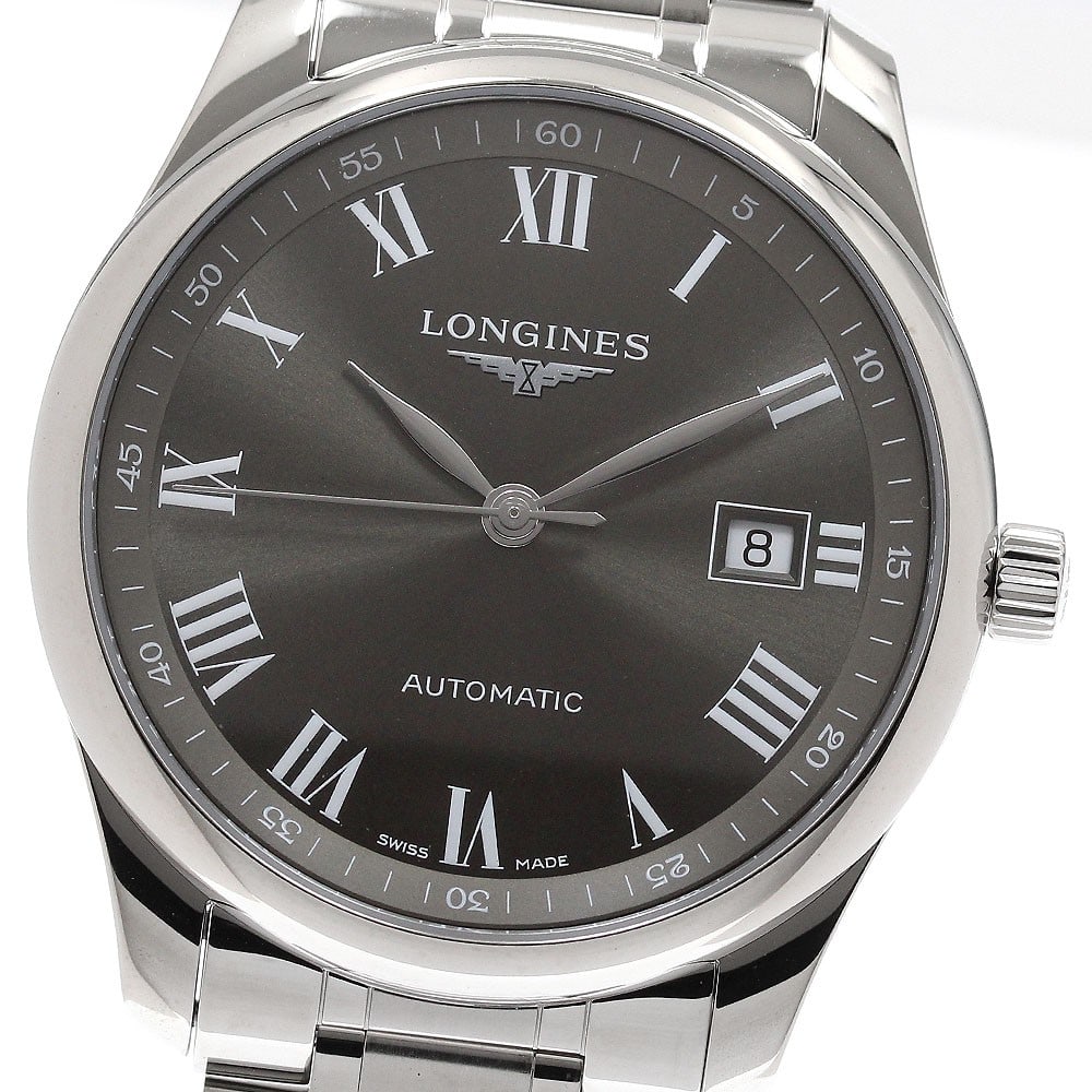 Longines Master Collection Mens Automatic Date Wristwatch Ref L2.793.4.71.6: Longines Master Collection Mens Automatic Date Wristwatch Ref L2.793.4.71.6 Pre-owned Longines Master Collection men's wristwatch with automatic movement and date display. This Swiss-made watch featur