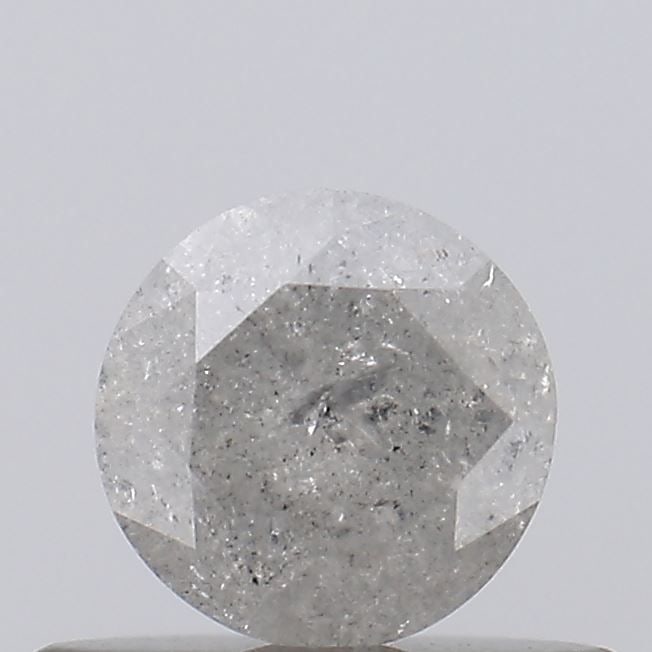 Loose Diamond - ROUND 0.38ct Salt and Pepper I3: Loose Diamond - ROUND 0.38ct Salt and Pepper I3 Source: Natural Shape: ROUND Carats: 0.38 Color: Salt and Pepper Certification: NONE Video: