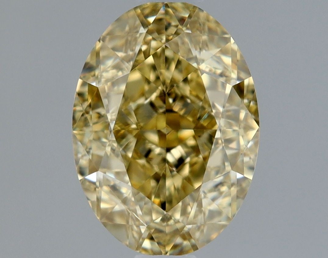 Loose Diamond - OVAL 1.01ct Fancy Brownish Yellow SI2: Loose Diamond - OVAL 1.01ct Fancy Brownish Yellow SI2 Source: Natural Shape: OVAL Carats: 1.01 Color: Fancy Brownish Yellow Certification: GIA Video: