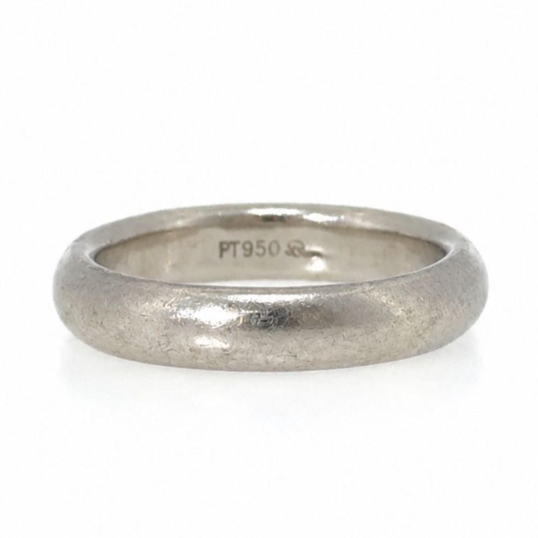 Platinum Ring Wedding Band Size 6.75 9.4 Grams (1 of 3)