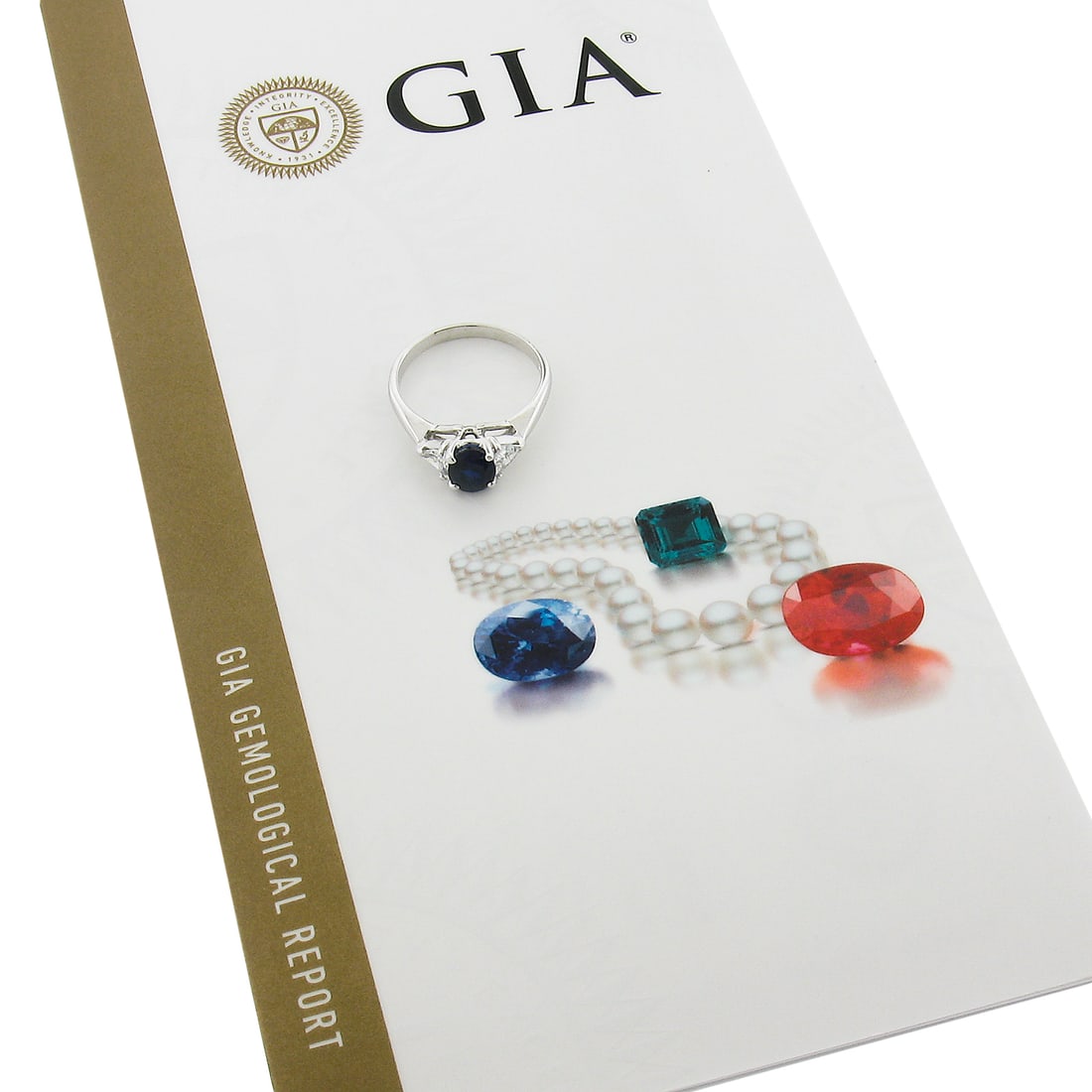 GIA Certified Solid Platinum 1.49ctw No Heat Blue Sapphire & Diamond Ring: GIA Certified Solid Platinum 1.49ctw No Heat Blue Sapphire & Diamond Ring This exquisite ring showcases a stunning 1.49 carat total weight featuring a natural GIA-certified oval blue sapphire and two 